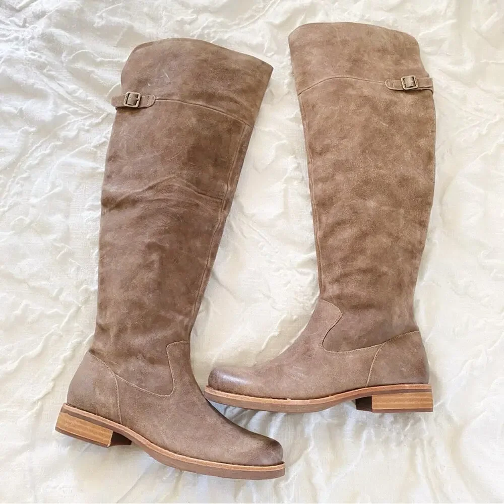Kork Ease Addison Distressed Boots Size 7 New